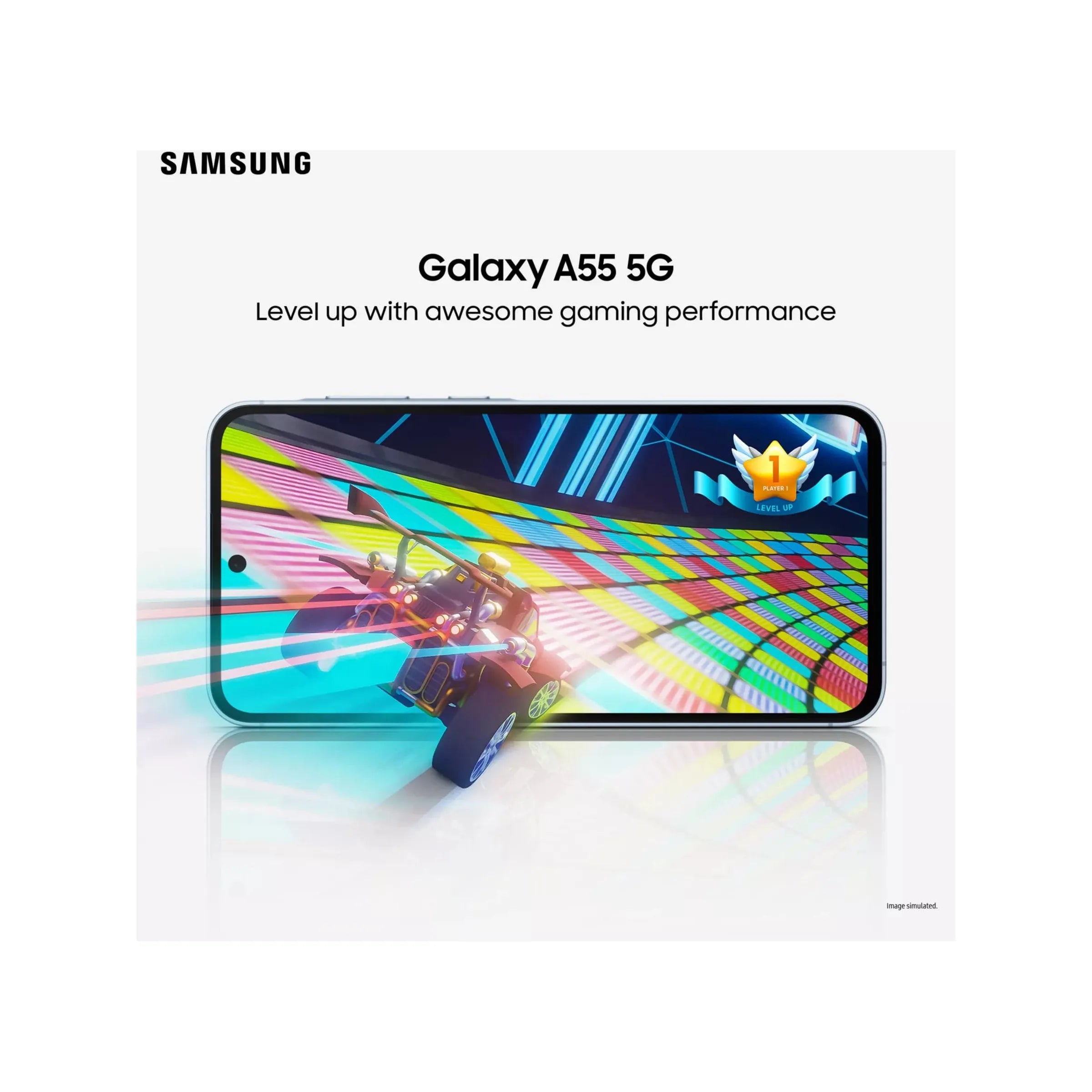 Buy Samsung,Samsung Galaxy A55 5g 128GB, 8GB RAM Dual Sim, Awesome Iceblue - Unlocked - International Model - Gadcet UK | UK | London | Scotland | Wales| Near Me | Cheap | Pay In 3 | Mobile Phone